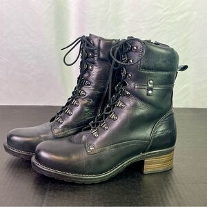 Taos Black Leather Dreamer Boots Size 8 - 8.5